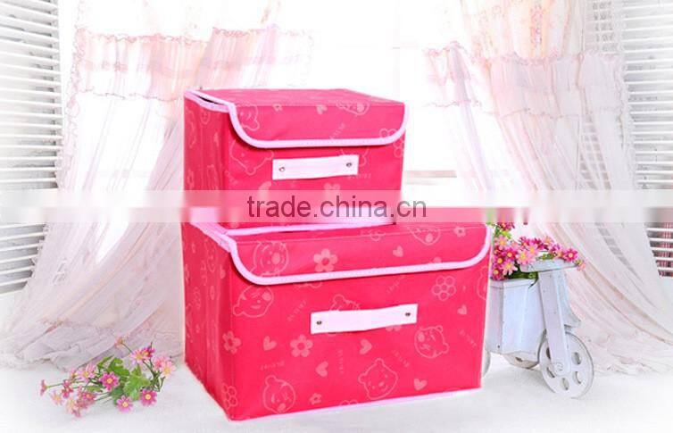 N495 Household Non Woven Box Foldable Water Proof Storage box