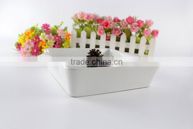 Hospitality hotel supply ceramic baking dish custom logo bakeware