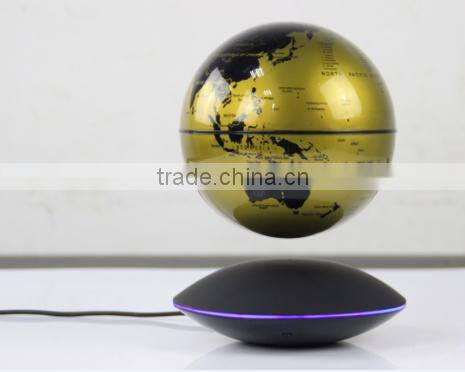 Magnetic Floating Levitation Globe Unique Maglev Globe Gold Color