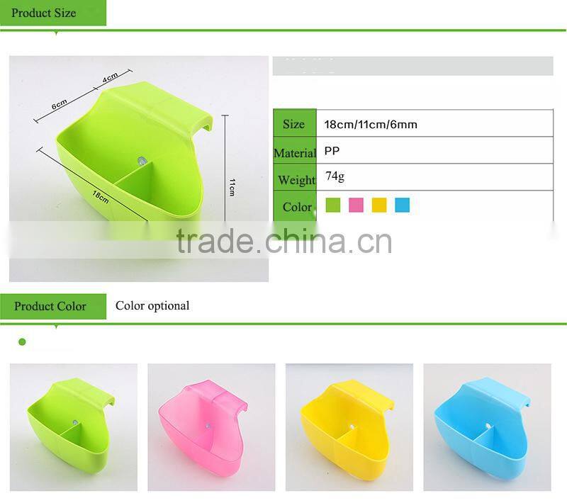 Plastic multicolor Creative small kitchen sink scouring pad shelves