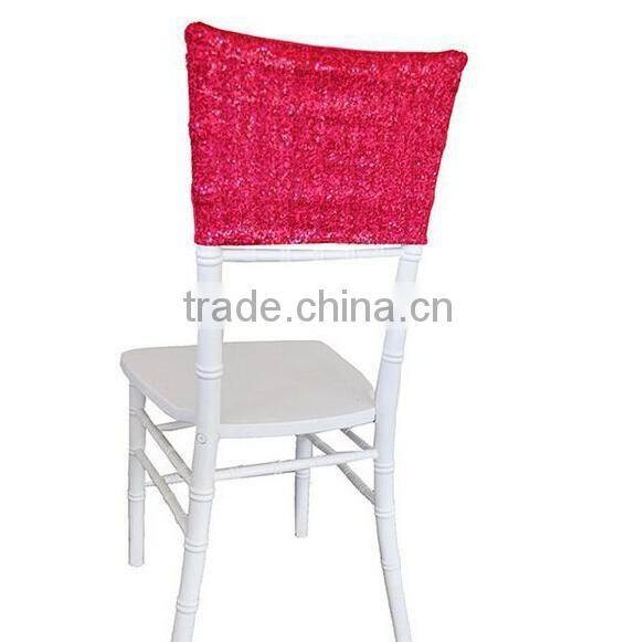 gold sequin chair cover for wedding