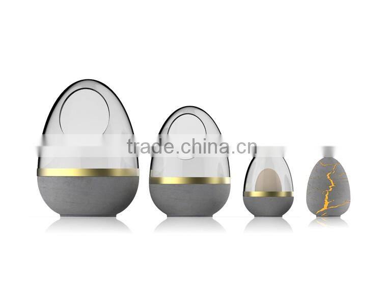 New Year Cute Elephant Shape Ceramic cement Candle Holder