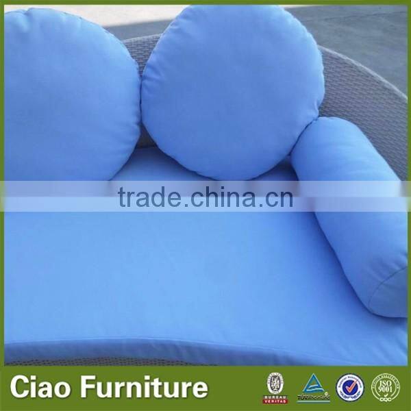 Beach lounge chair garden rattan sun lounger