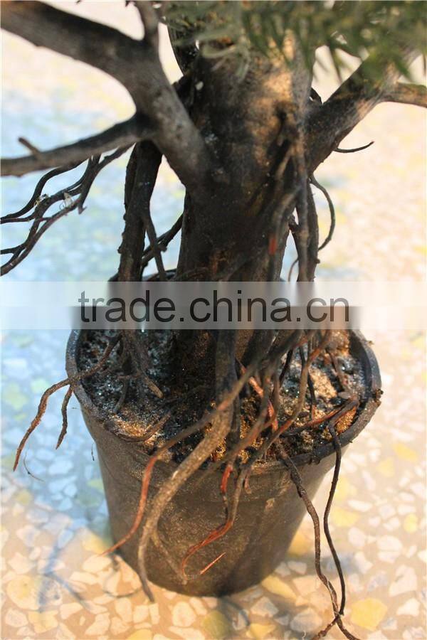 long branches Christmas indoor ornament small decorative otted pine tree