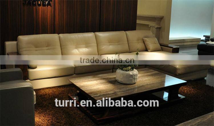 hot sale italy leather corner sofa for home furniture