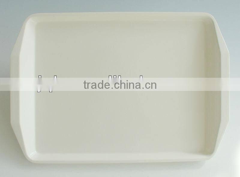 CHEAP MELAMINE SERVING TRAY OF 100% MELAMINE MATERIAL PASSING SGS CERTIFICATE