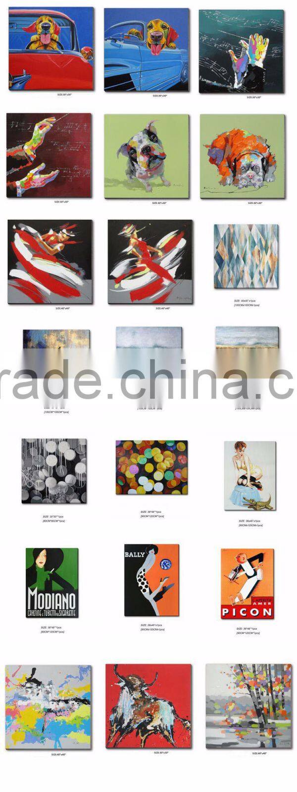 Popular Modern Fat Woman Oil Painting