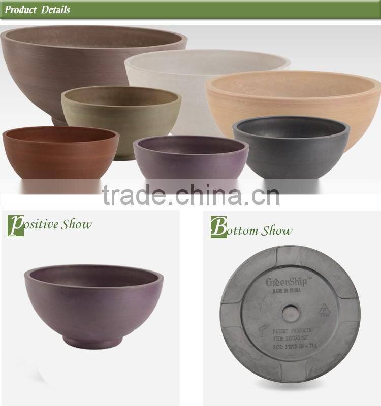 Light weight flower pots for garden decoration _ GreenShip