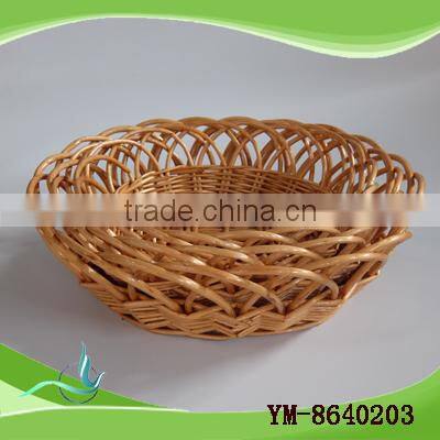 Handmade Beautiful Round Willow Fruit Basket
