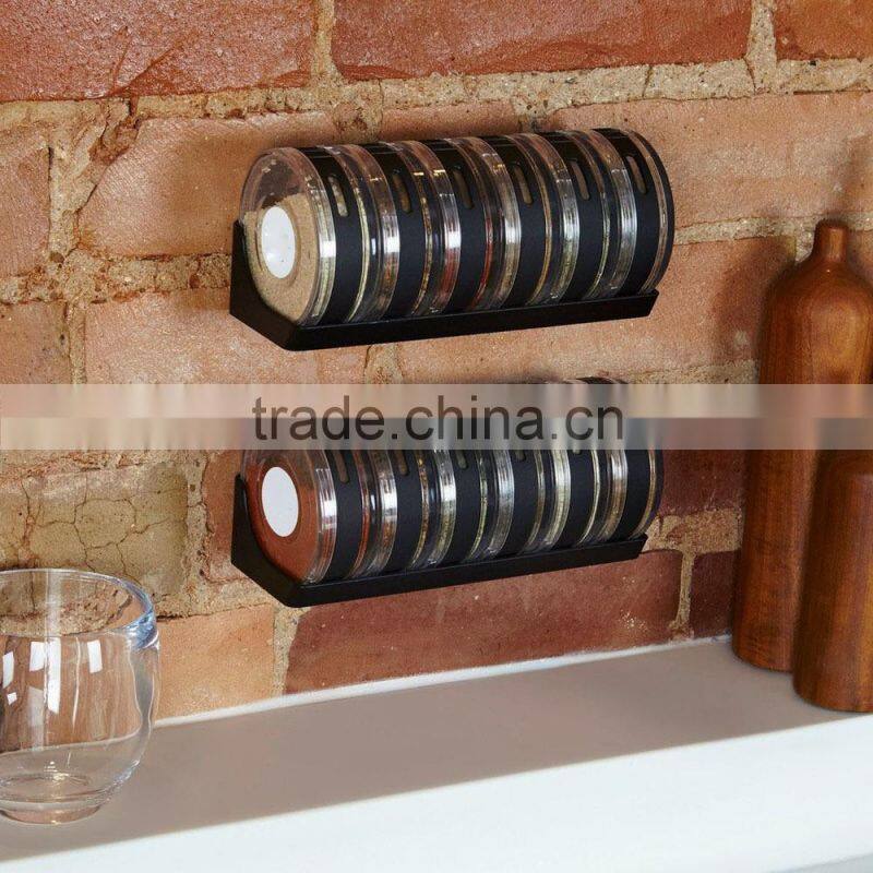 Plastic Kitchenware Spice Rack Set Of 6