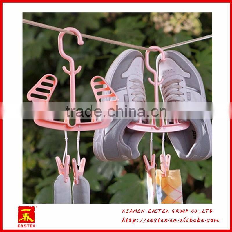 Multipurposed shoes and socks hanger hook rack