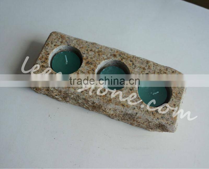 Natural stone candlesticks/candle holder