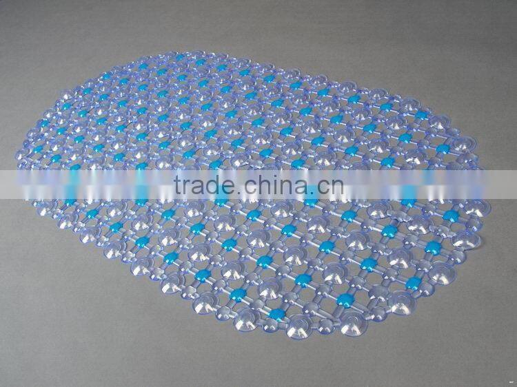 China cheapest leaf texture hot sale pvc free foam bath mat