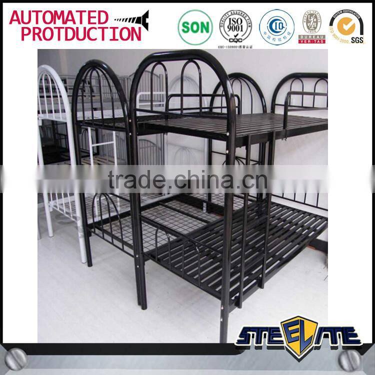 Latest metal bed designs prison bunk bed from China manufacturer