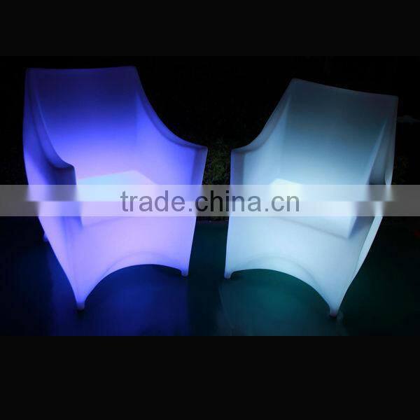 Hotsell in Europea LED merry sofa with colors changed home furniture led sofa