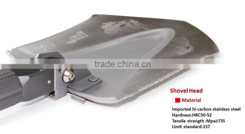 Automotive Safety Equipment Multifunction Shovel Emergency Rescue Tool Kit