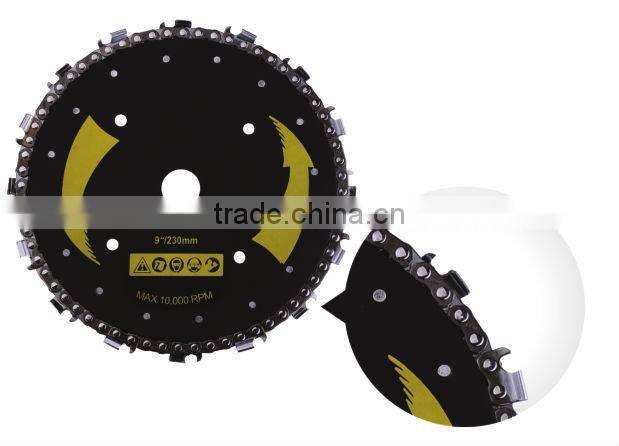 brush cutter chain saw blade