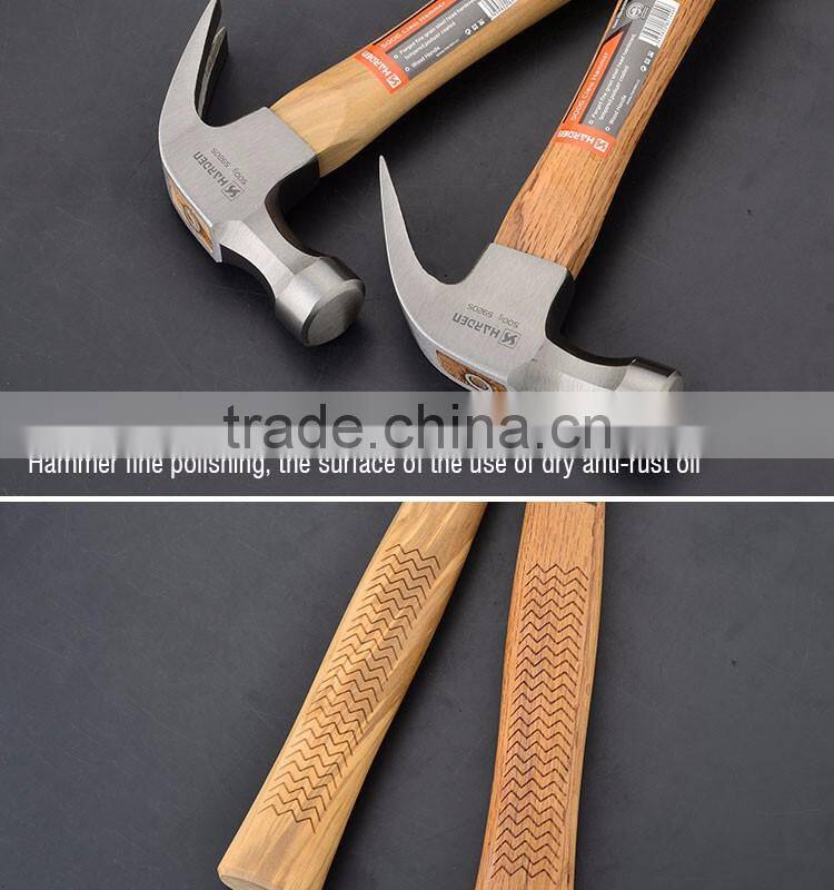 Small Best Claw Hammer With Wooden Handle Oak wood handle claw hammer