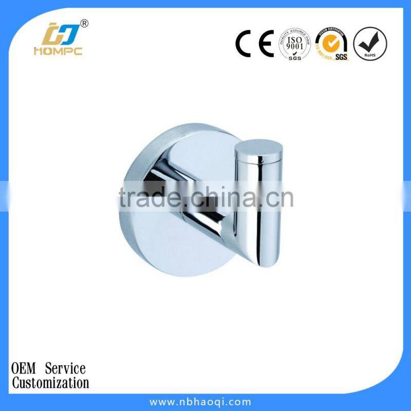 Stainless steel cloth hook robe hook