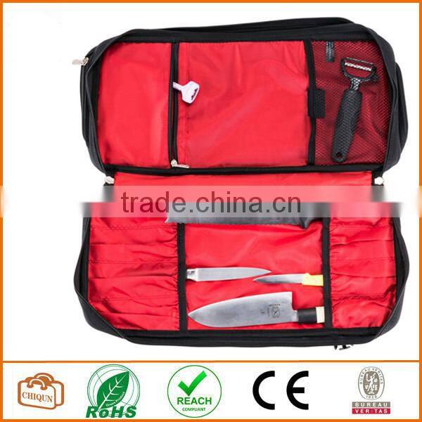 17 Pocket Double-Zip Knife Case