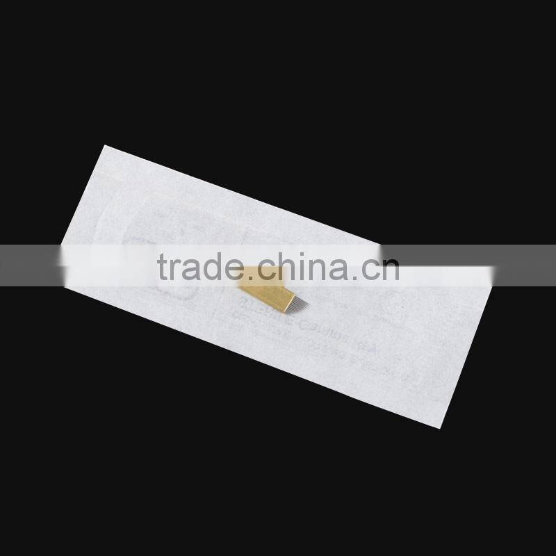 Copper PCD Eyebrow Permanent Makeup Needles