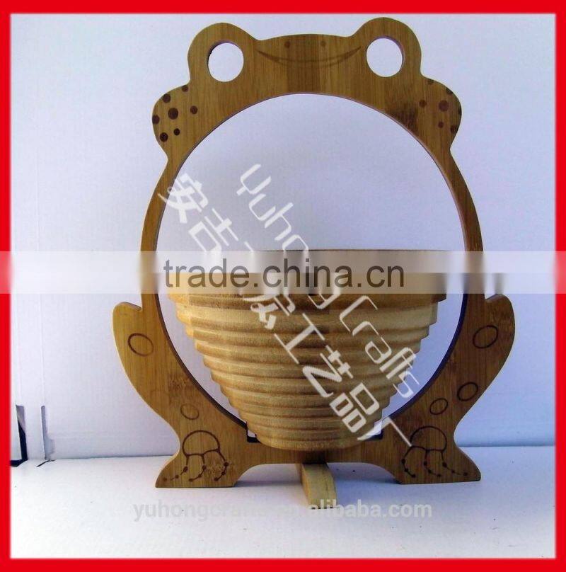Artistic Bamboo Fruit Basket