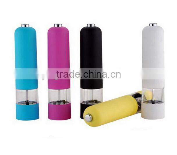 High Quality ABS Pepper Mill Mini Salt And Pepper Grinder Set For Kitchen Accessories