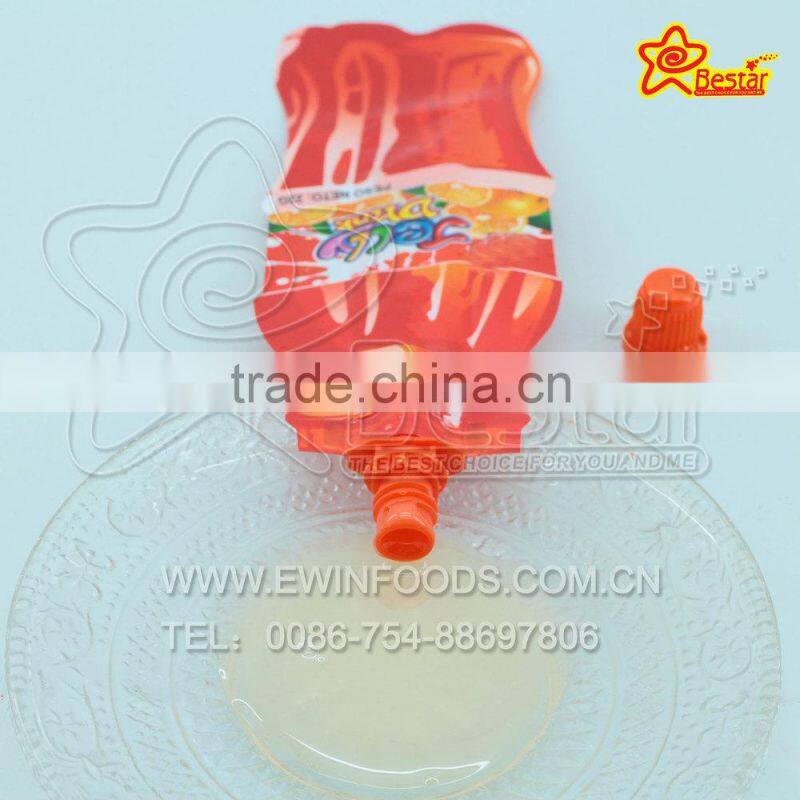 Jelly Drink Candy / Fruit Jam Candy/ Liquid Candy (Apple, Strawberry, Grape, Orange Flavor)