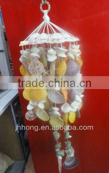Shell windbell with natural shells for Decoration/Festival/Party