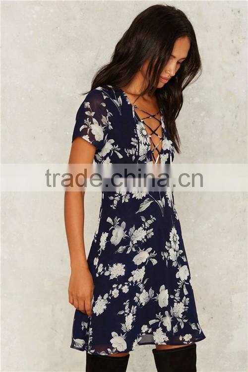 2017 Fashion design Fit & Flare girls' dress for fashion women