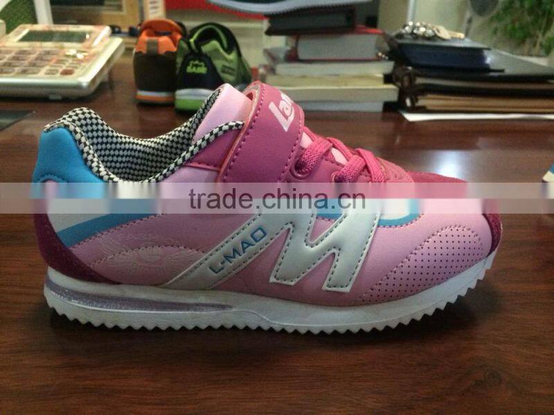 fashion good quality girls sport shoes cortez running shoe, design your own sport shoes running for children