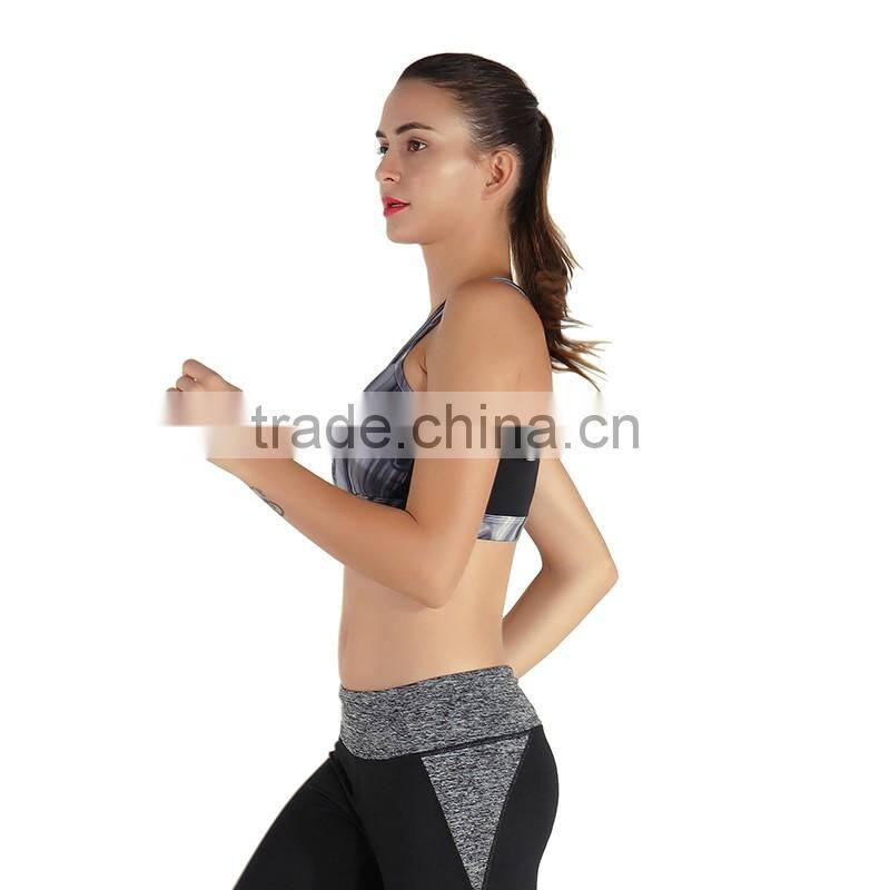 2017 Gym Sportswear Custom Dri Fit Sport Clothes Comfortable Seamless Yoga Fitness Bra