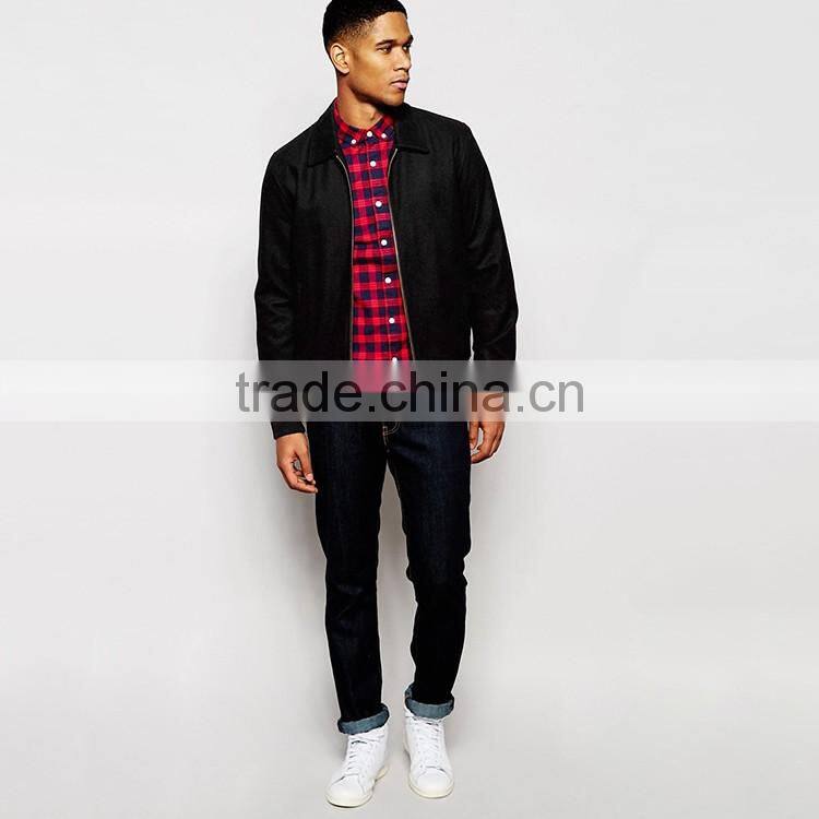 Skinny Check Shirt in Twill Plaids Shirt Manufacturer In China