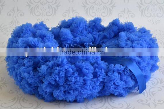 Wholesale blue tutu skirtsgirls rufle plus size skirts tutu dresses for girls