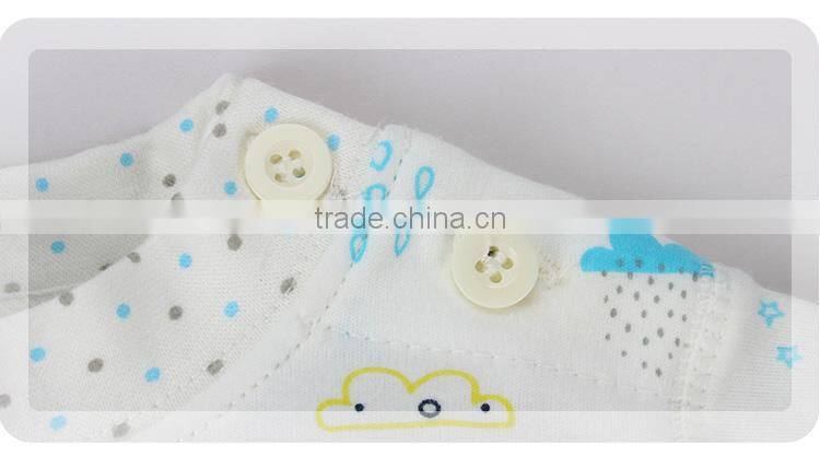 Light colors healthy for babies Newborn unisex baby sleeping clothing sets