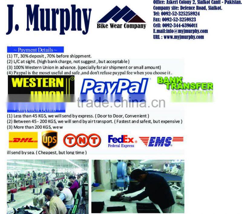 Analine leather Men's Motorbike safety Gloves