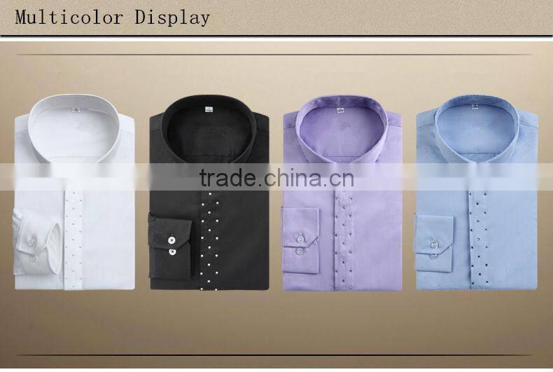 2015 100%cotton Latest Wholesale Mens Dress Shirts
