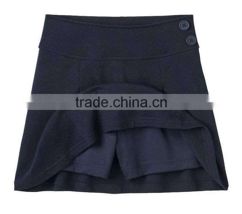 2017 Best seller top quality 100% cotton school uniform wholesale