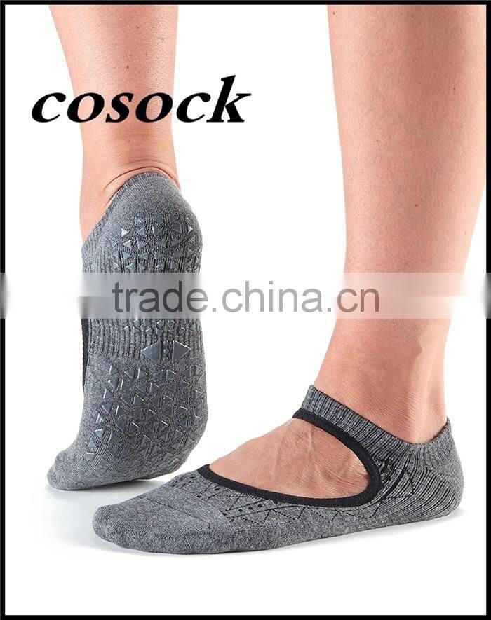 Colorful Non-Slip Grip Toe Socks for Barre, Pilates, Studio, and Yoga