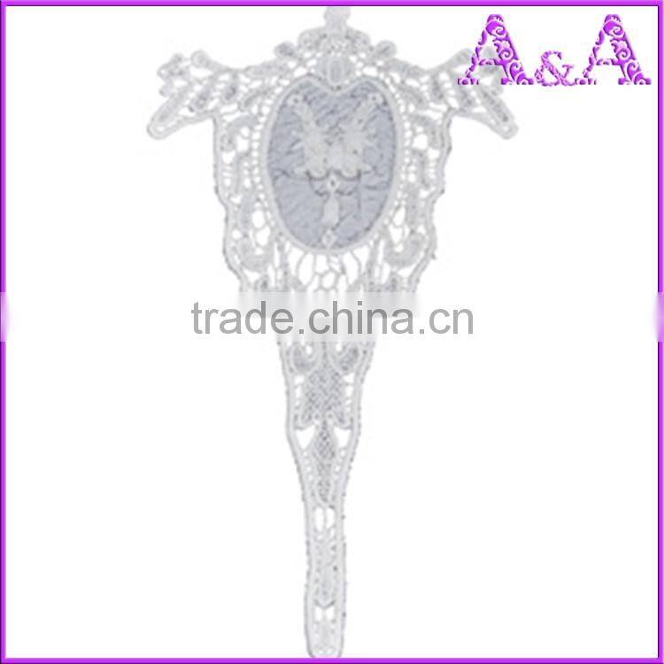 Nylon Lace Collar and Yokes for Women and Children Wing Lace Collar JF065