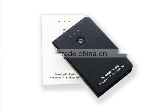 2 in 1 Bluetooth Stereo Audio Receiver + Transmitter - For Speakers, TV, Mobile
