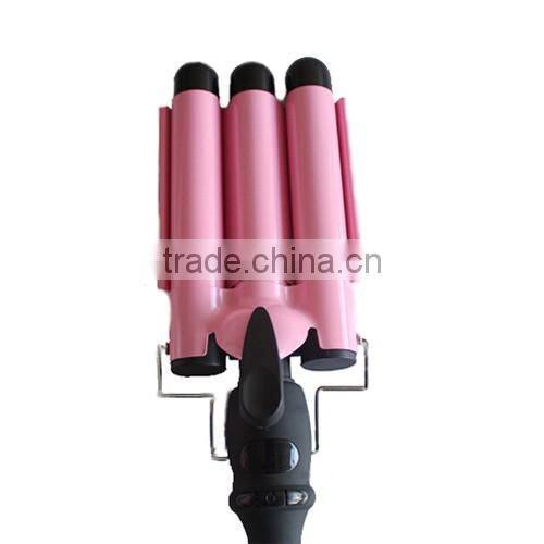 Hot Styler three tube hair curler With TUV--SUD CE-EMC ROHS Certificate (110v--240v )