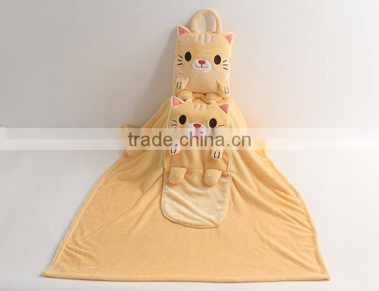 Custom comfortable and safe baby blanket animal baby blanket toys