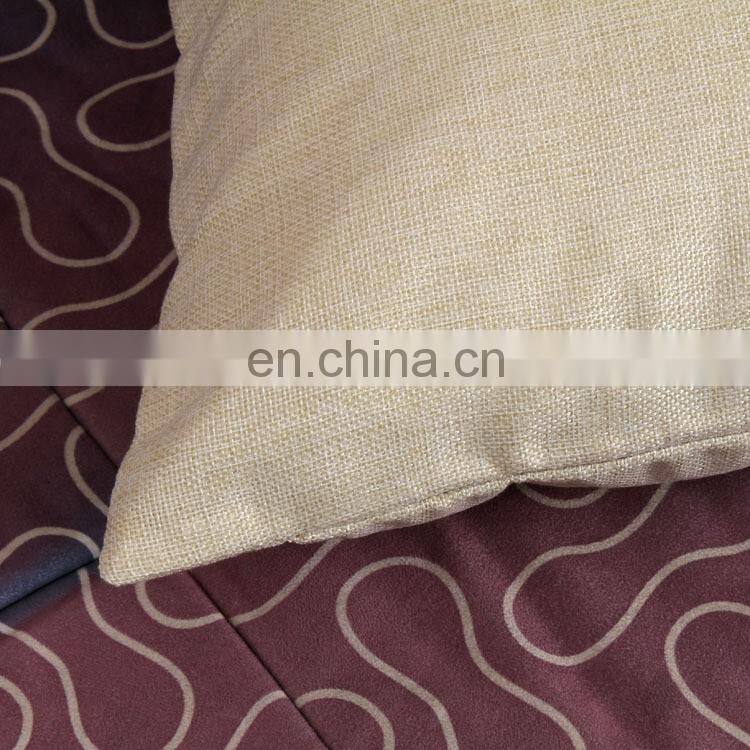 Christmas Snowman NewYear Deer Linen Office Sofa Pillows Cushhion Cover