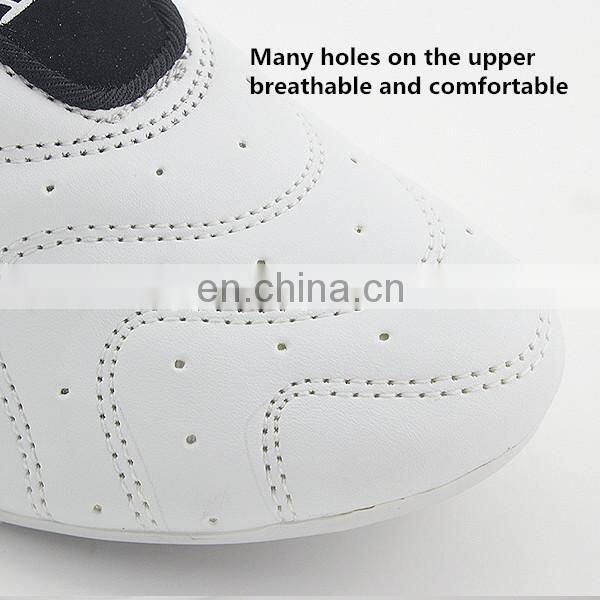 Custom martial arts shoes white taekwondo chaussures