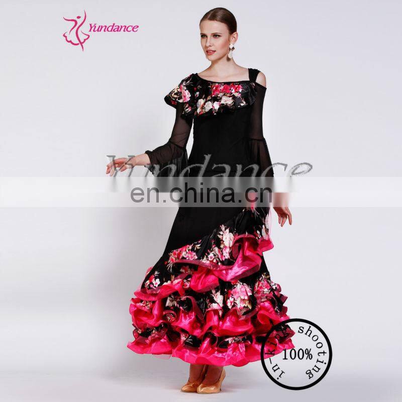 2015 Newest Flower Stage Dance Without Dress A-035