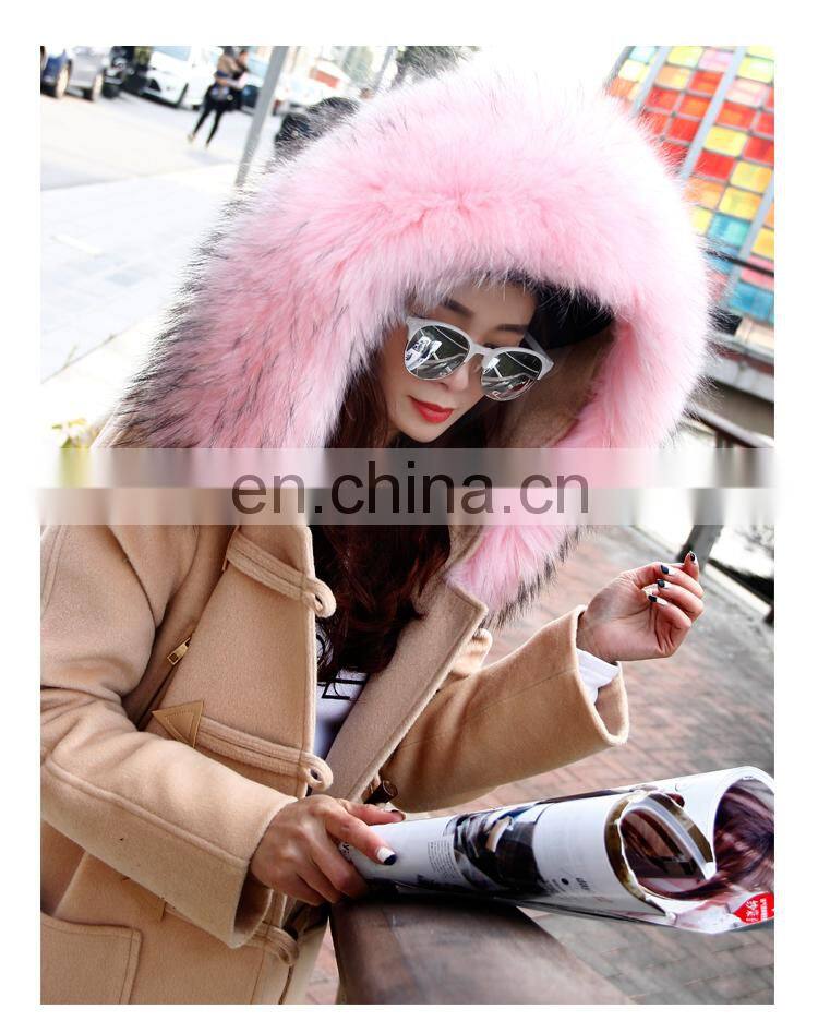 Newest Design China Factory Wholesale Women Winter Coat High Quality Japan Wool Coat