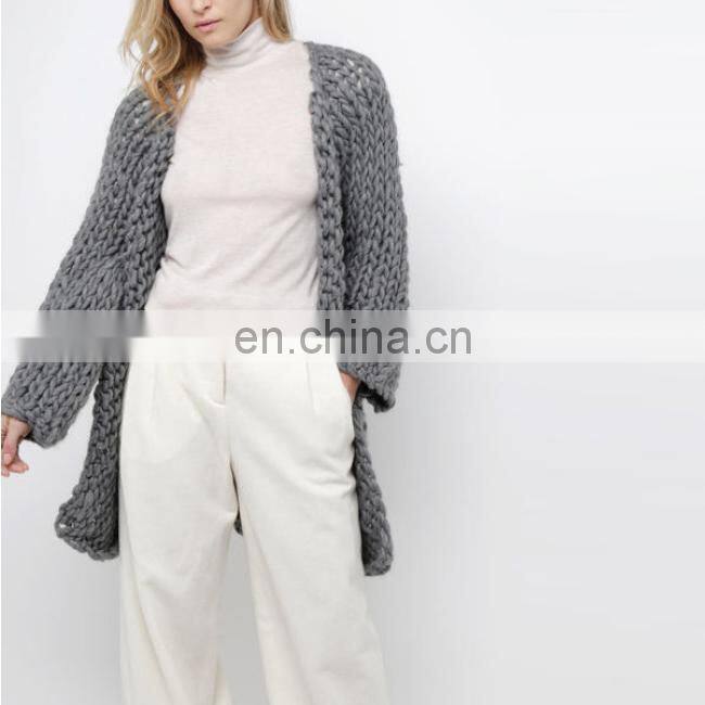 OEM/ODM sweater, knit cardigan sweater for women with long sleeve cardigan sweater 2015