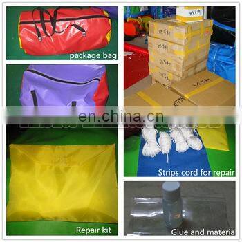 0.6/0.9mm PVC Water Blob ,Water Blob Trampoline With Air Pump