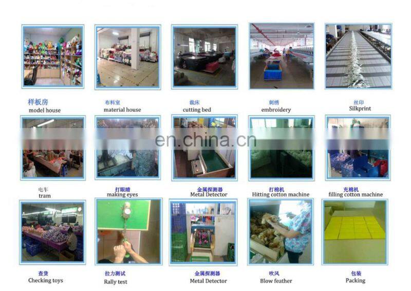 8" sitting height light brown stuffed plush Teddy Bear toy with CE certificate